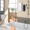 Hand-press Soap Liquid Dispenser Wall Mount Shower Gel Shampoo Bottle for Bath