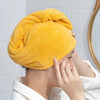 Microfiber Hair Towel,Premium Anti Frizz Hair Drying Wrap for Women & Men  Dry Hair Hat,Super Absorbent,Wrapped Bath Cap
