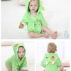 Animal Hooded Baby Robe, Soft and Absorbent, Infant Bathrobe, Cozy Towel, Baby Shower Gift