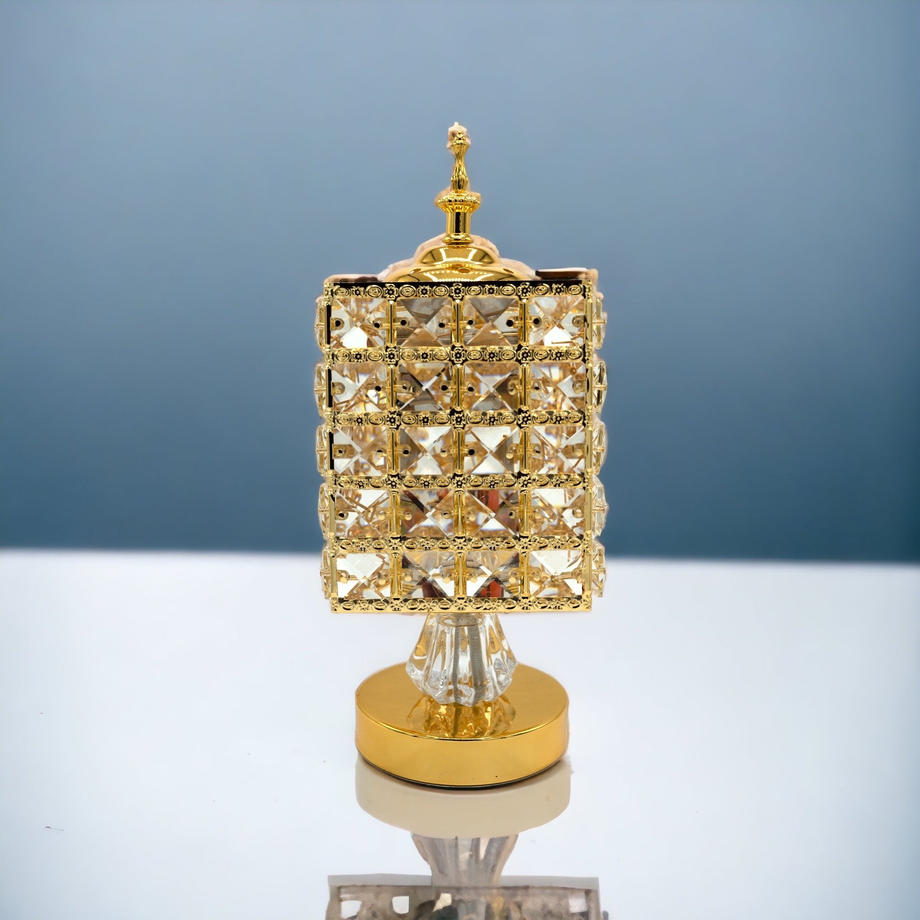 Arabic Gold Cube Fragrance Lamp Oil Burner
