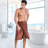 New Fashion Man Wearable Magic Microfiber Bath Towel With Pocket Soft Swimming Beach Bath Towel Bathroom Accessories