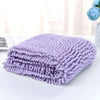 Pet Drying Towel Ultra-absorbent Dog Bath Towel Blanket Fiber Chenille Puppy Dog Clean Towel Pet Product Dog Blanket