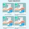 Automatic Sensor Soap Dispenser Rechargeable 4 Gears Adjustable Wall Mounted Infrared Inductive Foam Liquid Soap Dispenser