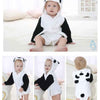 Animal Hooded Baby Robe, Soft and Absorbent, Infant Bathrobe, Cozy Towel, Baby Shower Gift